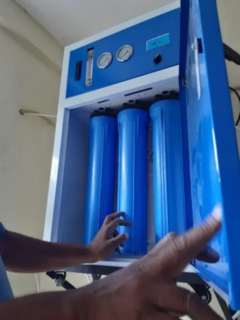 Provision of clean drinking water project with a Reverse Osmosis Plant – photo 4